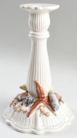 Shell 9" Tall Candlestick