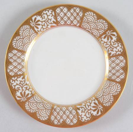 Shinmonzen Black Bread & Butter Plate