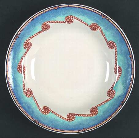 Shore Lights Large Rim Soup Bowl