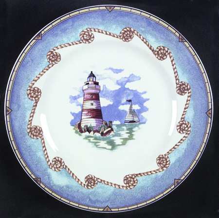 Shore Lights Dinner Plate by Fitz & Floyd