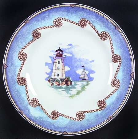 Shore Lights Dinner Plate by Fitz & Floyd