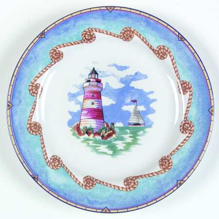 Shore Lights Salad Plate
