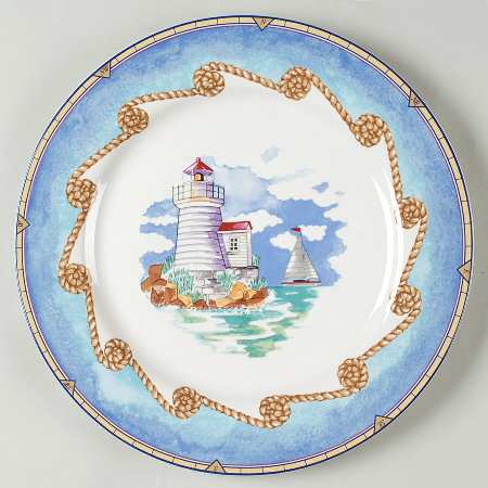 Shore Lights 12" Chop Plate (Round Platter)