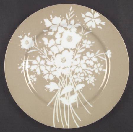 Silhouette Bouquet Taupe by Fitz &amp; Floyd
