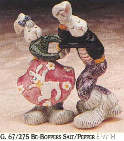 Sock Hoppers Salt & Pepper Set
