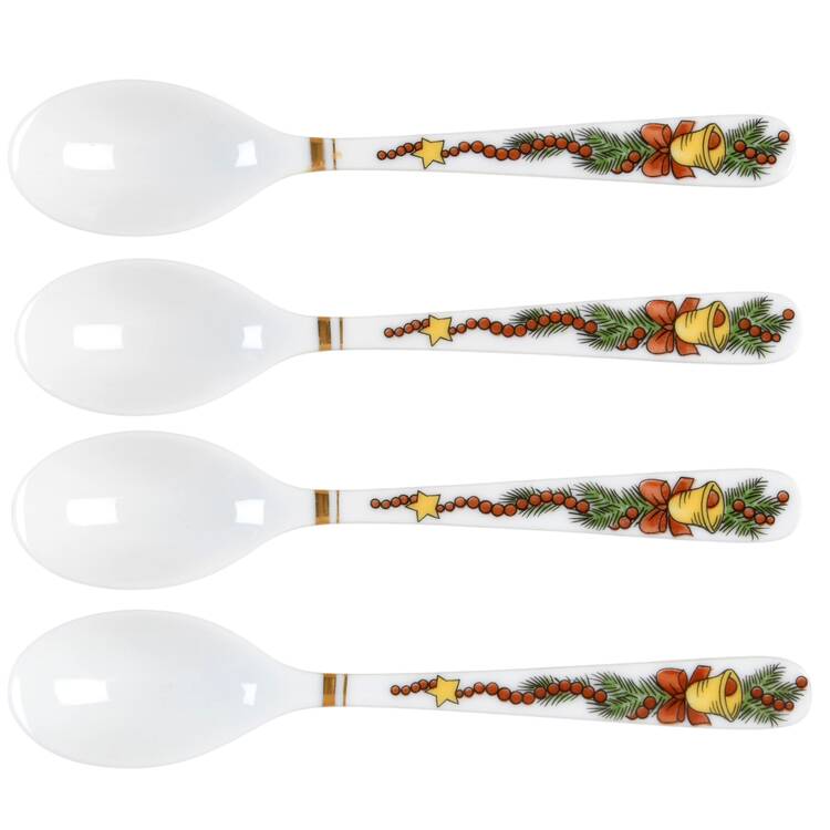St. Nicholas Ceramic Teaspoon - Set of 4