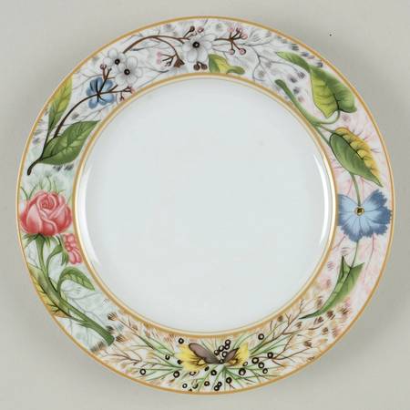 Summer Fern Bread & Butter Plate