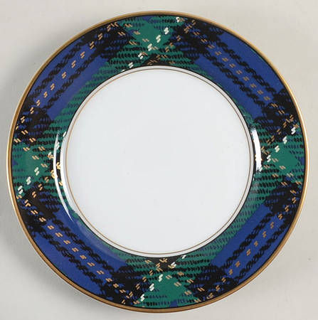 Tartan Plaid Bread & Butter Plate
