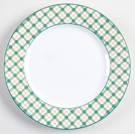Tattersall Salad Plate