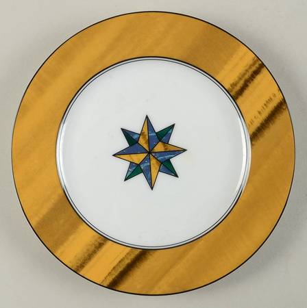 Tiger's Eye Bread & Butter Plate