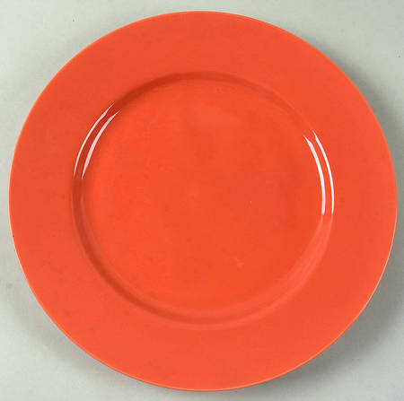 Total Color Apricot (Round, Smooth) Service Plate (Charger)