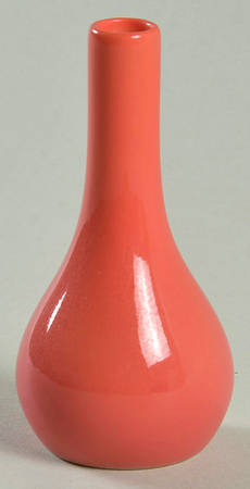 Total Color Apricot (Round, Smooth) 2" Mini Bud Vase