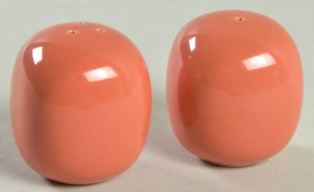 Total Color Apricot (Round, Smooth) Salt & Pepper Set