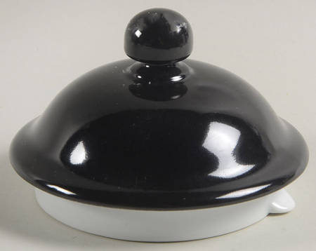 Total Color Black (Round, Smooth) Lid for Coffee Pot