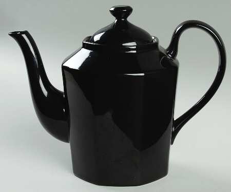 Total Color Black (Octagonal) Coffee Pot & Lid