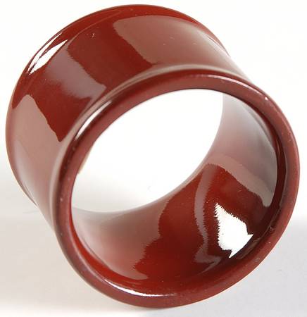 Total Color Cinnabar (Round) Napkin Ring