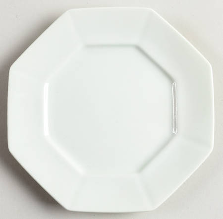 Total Color Mint Sherbet (Octagonal) Bread & Butter Plate