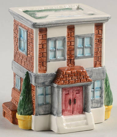 Town and Country Figural Pepper Shaker