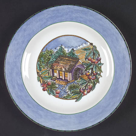 Town and Country Salad Plate