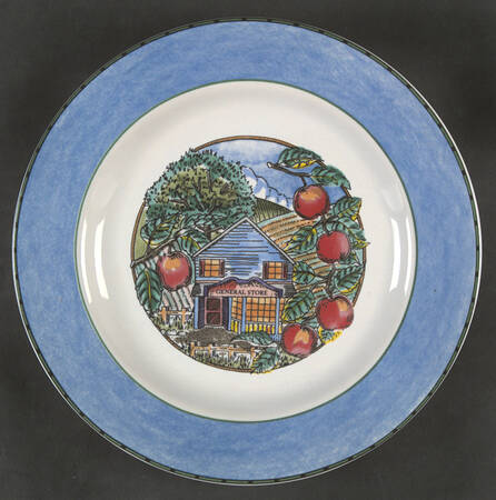Town and Country Salad Plate