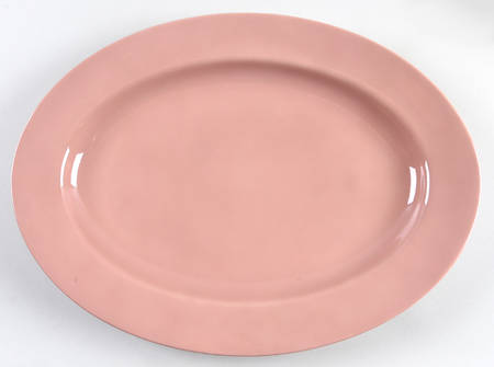 Total Color Dusty Rose (Round) 14" Oval Serving Platter