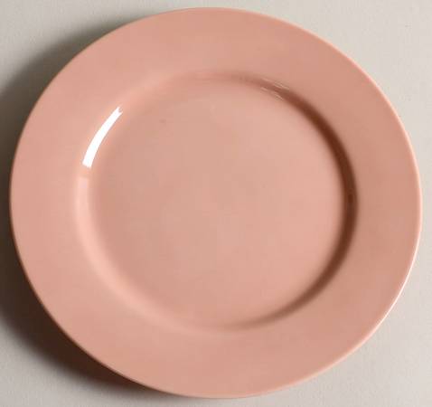 Total Color Dusty Rose (Round) Bread & Butter Plate
