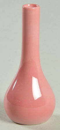 Total Color Coral Peach (Round) 3" Mini Bud Vase
