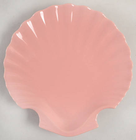 Total Color Coral Peach (Round) Shell Plate