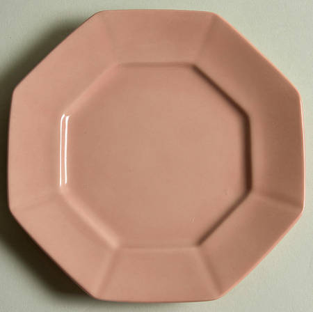 Total Color Dusty Rose (Octagonal) Bread & Butter Plate