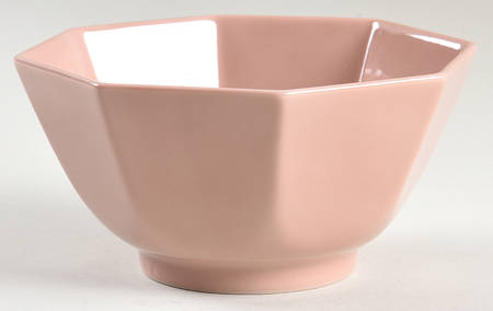 Total Color Dusty Rose (Octagonal) 5" Octagonal Vegetable Bowl