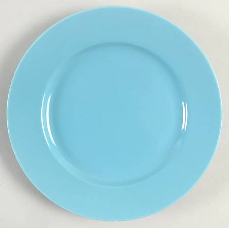 Total Color Spectrum Aqua (Round) Salad Plate