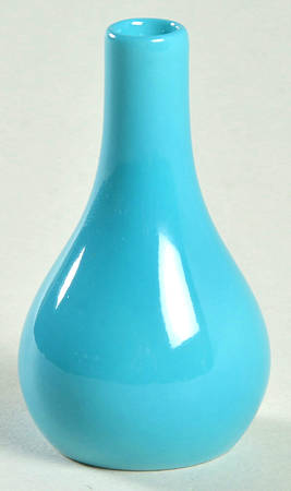 Total Color Spectrum Aqua (Round) 2" Mini Bud Vase