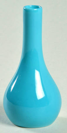 Total Color Spectrum Aqua (Round) 2" Mini Bud Vase