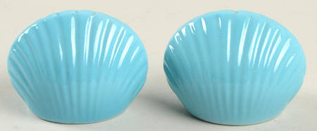 Total Color Spectrum Aqua (Round) Individual Salt & Pepper Set