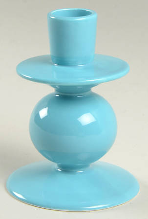 Total Color Spectrum Aqua (Round) Small Candlestick