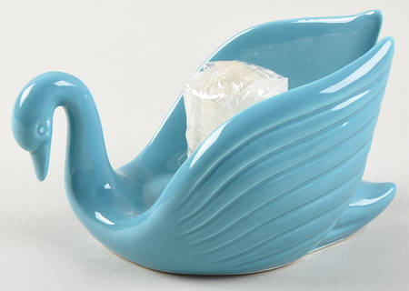 Total Color Spectrum Aqua (Round) Figural Votive Candleholder