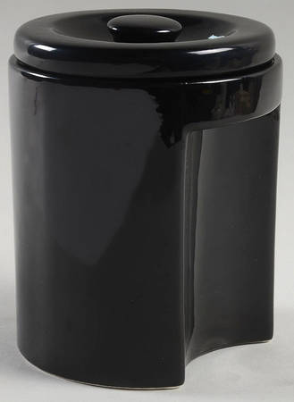 Total Color Spectrum Black (Round) Medium Canister & Lid