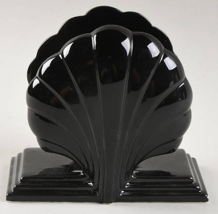 Total Color Spectrum Black (Round) Napkin Holder
