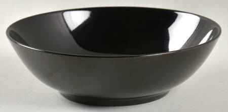Total Color Spectrum Black (Round) Coupe Cereal Bowl