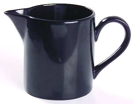 Total Color Spectrum Black (Round) Creamer