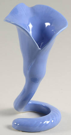 Total Color Spectrum Lavender (Round) Figural Candlestick