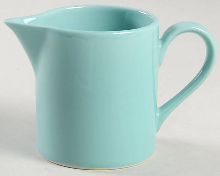 Total Color Spectrum Turquoise (Round) Creamer