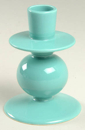 Total Color Spectrum Turquoise (Round) Small Candlestick