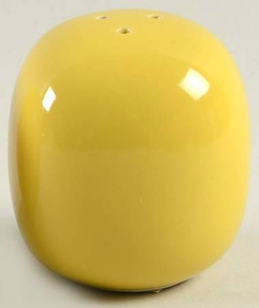 Total Color Spectrum Yellow (Round) Pepper Shaker