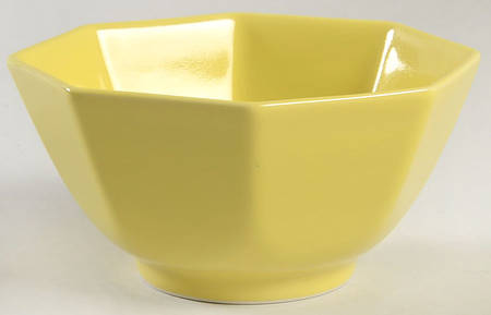 Total Color Spectrum Yellow (Octagonal) by Fitz &amp; Floyd