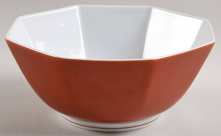 Total Color Terracotta (Octagonal) 6" Octagonal Vegetable Bowl
