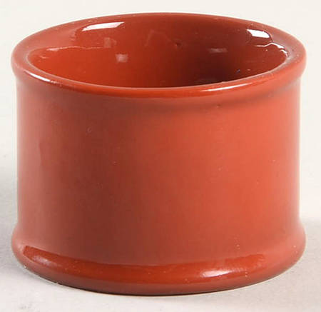 Total Color Terra Cotta (Round, Smooth) Napkin Ring