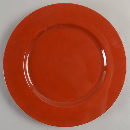 Total Color Terra Cotta (Round, Smooth) Service Plate (Charger)
