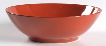 Total Color Terra Cotta (Round, Smooth) Coupe Cereal Bowl by Fitz & Floyd