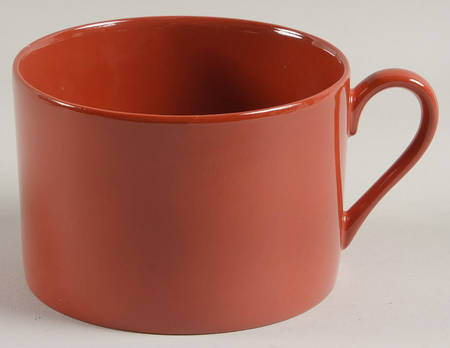 Total Color Terra Cotta (Round, Smooth) Flat Cup